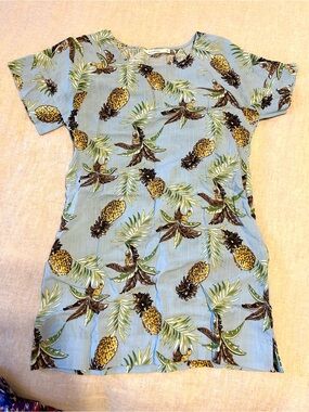 Ellison Pineapple Print Dress